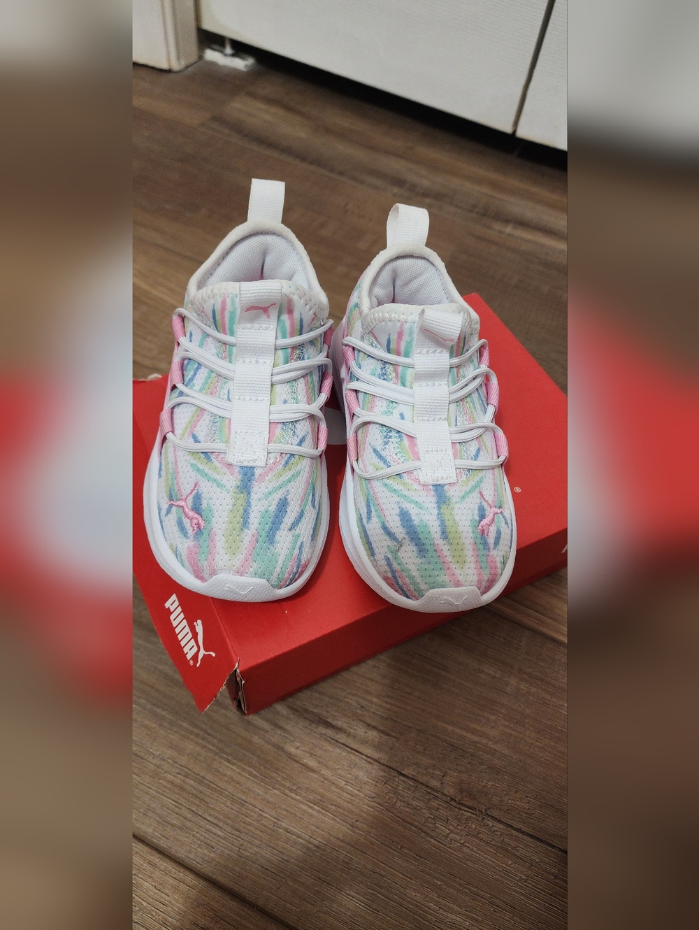 Puma Toddler Girl Sneakers One4All Size 8 New in Box - Picture 7 of 13